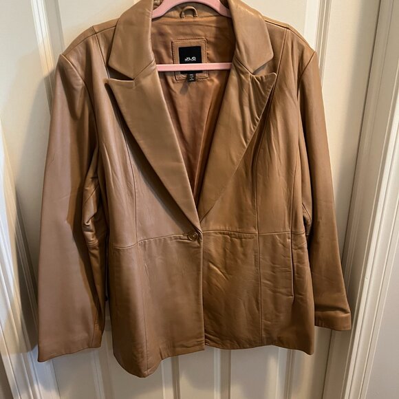 JCL Women's Leather Jacket - Picture 3 of 12